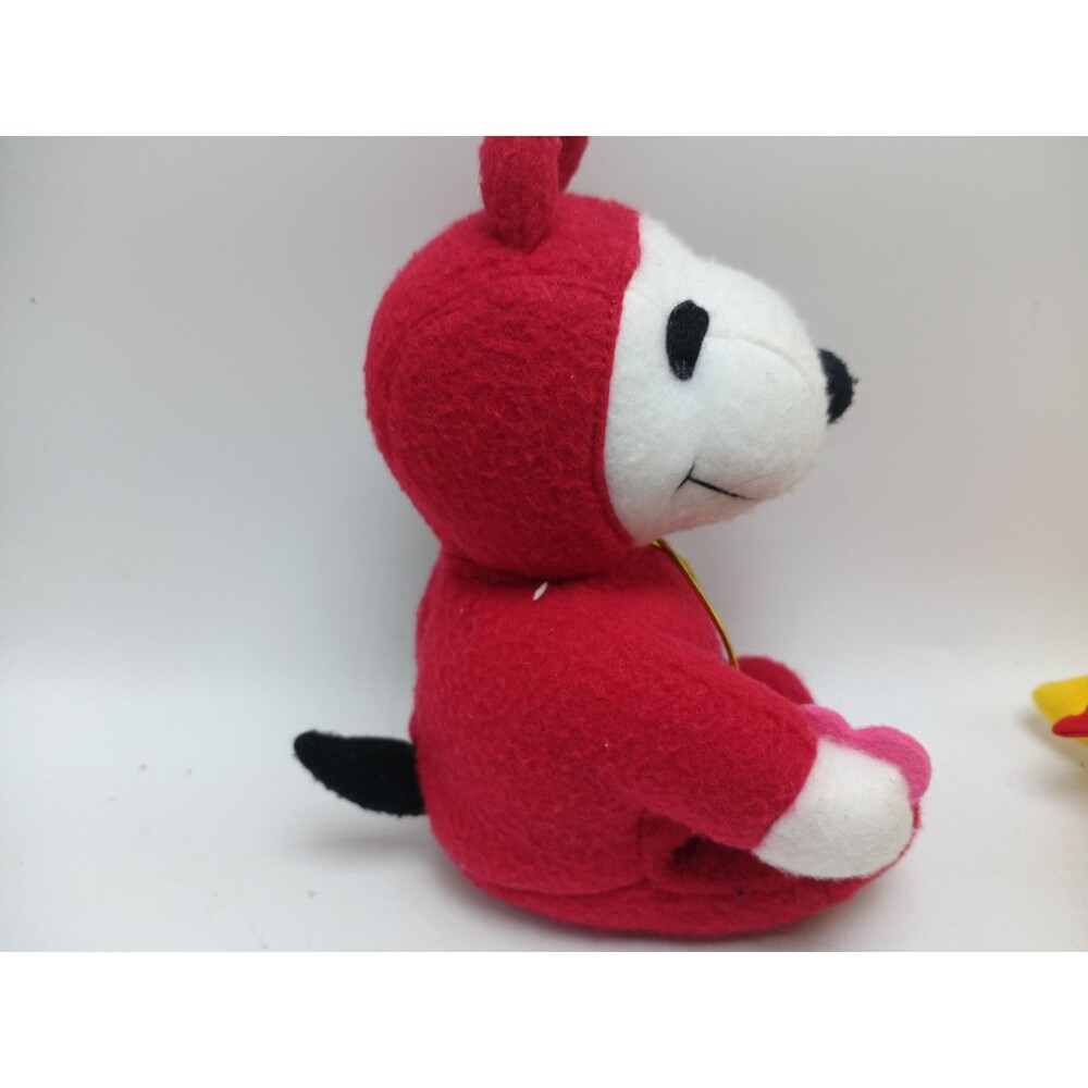 2 Peanuts Valentines Day Snoopy & Woodstock Plush Whitman's - Picture 2 of 10